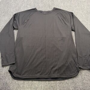Nike YOGA Dri-Fit Long Sleeve Mens Medium Black Knit‎ Stretch NWT $85 FB7775-010